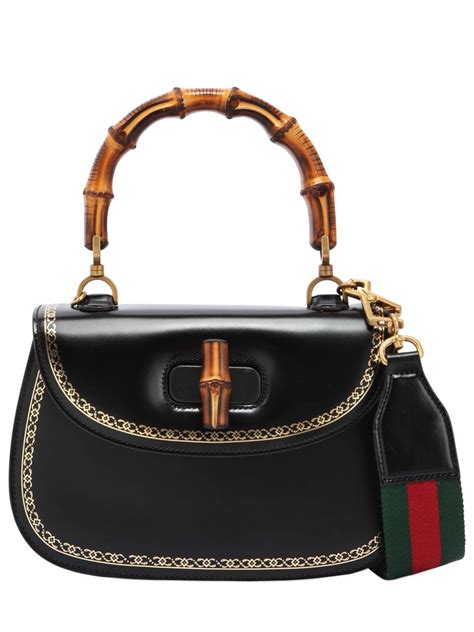 gucci handbag bamboo handle